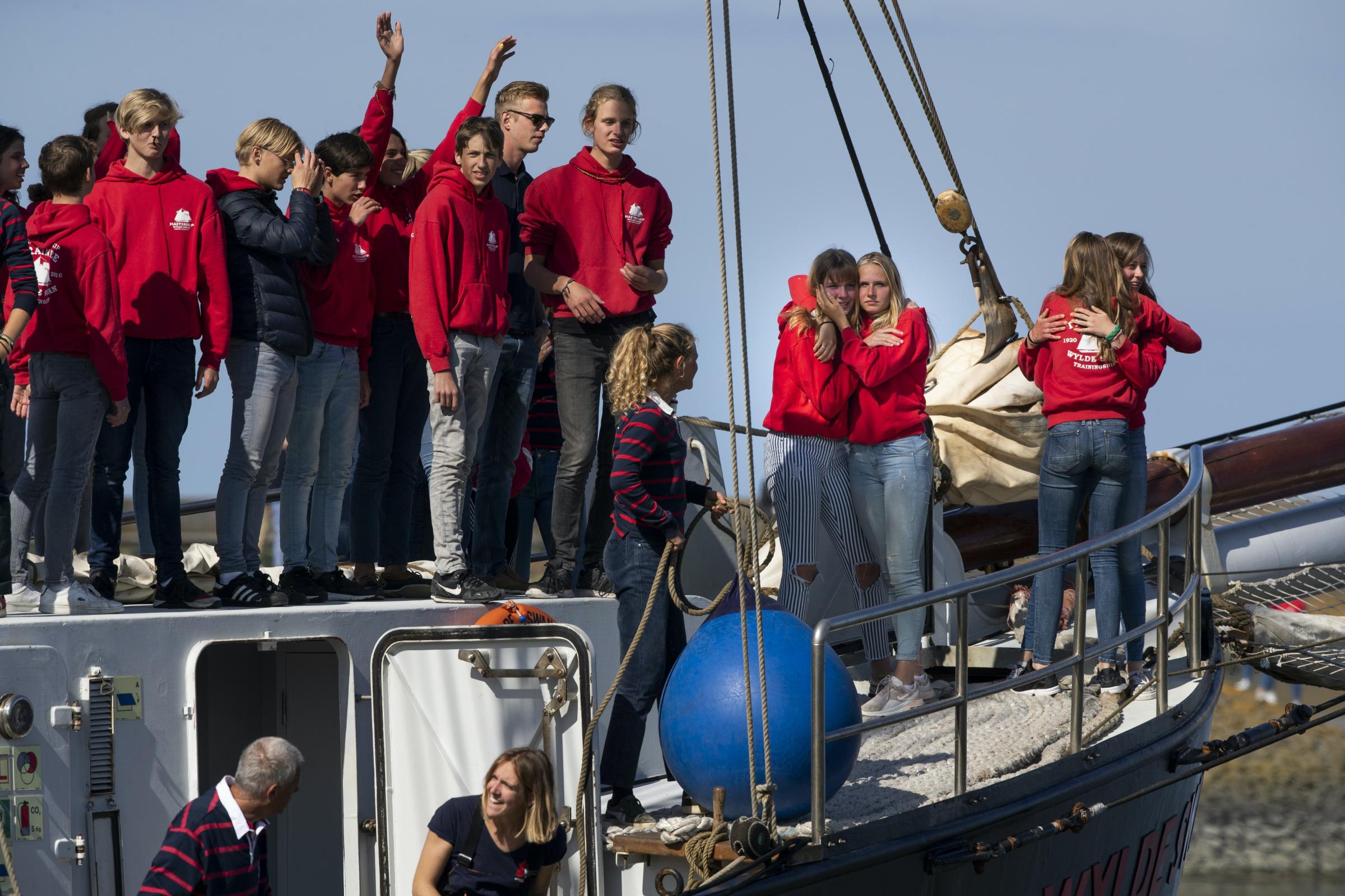 Dutch Students Complete Atlantic Crossing After Virus Forces Change Of Plan Times Series