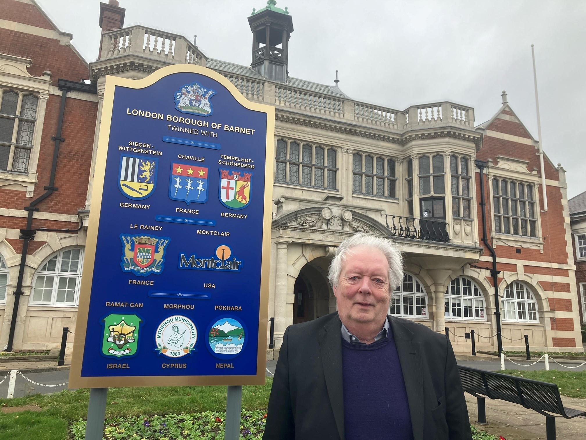 Cllr Barry Rawlings, Barnet Council leader